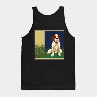 Welsh Springer Spaniel Dog in Nature Tank Top